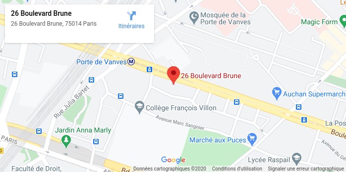 26 Boulevard Brune, 75014 Paris